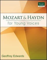 Mozart and Haydn for Young Voices Two-Part Reproducible Book cover